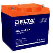 Аккумулятор Delta HRL 12-26 X