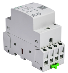 KM1.22.0.012.20 модульный контактор 2НО+2НЗ контакта 20А (12В AC/DC)