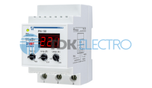 РН-150Т реле напряжения 50А с термозащитой DIN – рейка Новатек-Электро