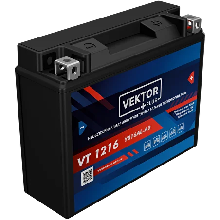 Аккумулятор Vector Plus VT 1216