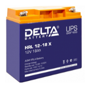 Аккумулятор Delta HRL 12-18 X