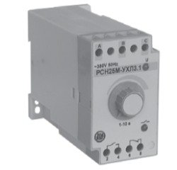 Реле контроля фаз РСН25М 380В 50Гц 0.1-1сек