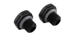 Клапан выравнивания давления пластиковый M6x0.75 (черный)