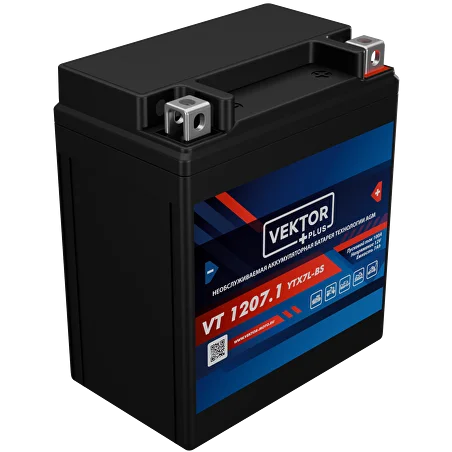 Аккумулятор Vector Plus VT 1207.1