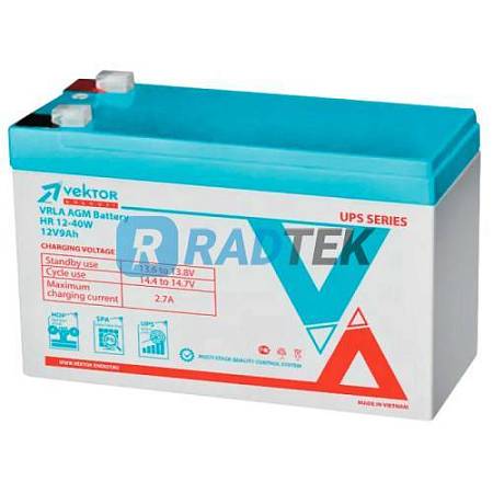 Аккумулятор VEKTOR ENERGY HR 12-40W