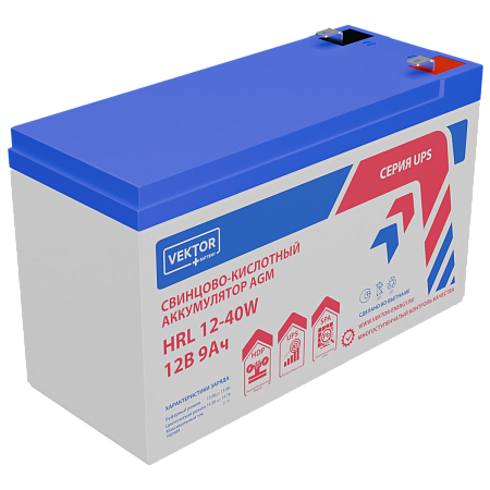 Аккумулятор Vektor Battery HRL 12-40W