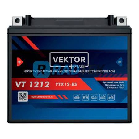 Аккумулятор VEKTOR VT 1212