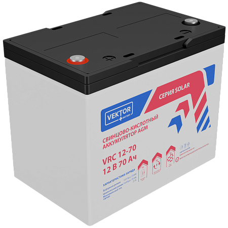 Аккумулятор VEKTOR ENERGY VRC 12-70