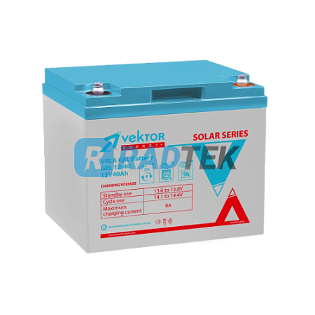 Аккумулятор VEKTOR ENERGY GEL 12-40