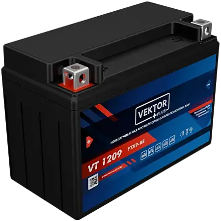 Аккумулятор Vector Plus VT 1209