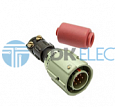 РБМ4-32-1Ш8В вилка кабельная с патрубком закрытого типа без кожуха