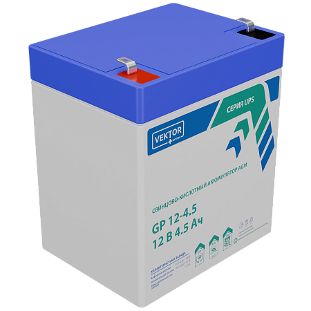 Аккумулятор Vektor Energy GP 12-4,5S