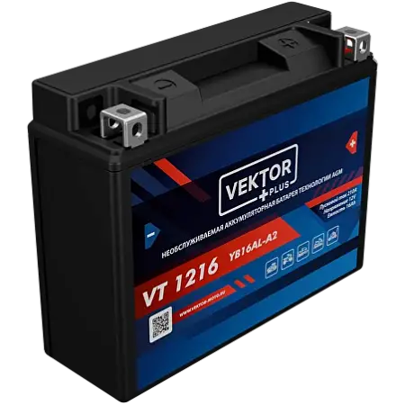 Аккумулятор Vector Plus VT 1216