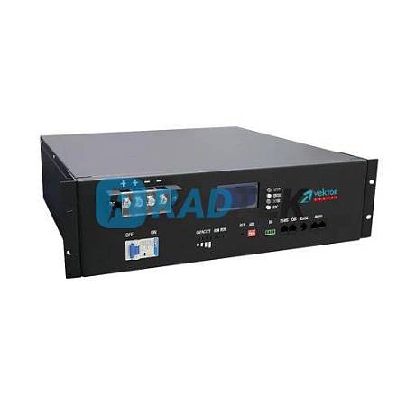 Аккумулятор LFP 48-100 3U (тип клемм Amphenol)
