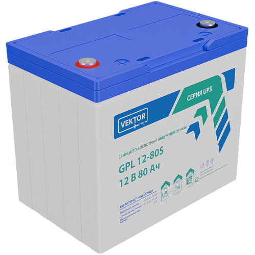 Аккумулятор Vektor Energy GPL 12-80S