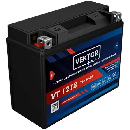 Аккумулятор Vector Plus VT 1218