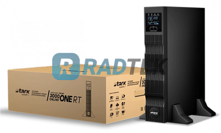 ИБП Stark Country 3000 online ONE RT, 12А 2U