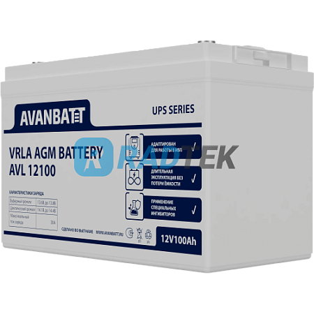 Аккумулятор AVANBATT AVL12100