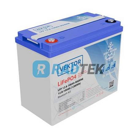 Аккумулятор LFP 12,8-100 MARINE Series Smart BMS 100A (Bluetooth 4.0)