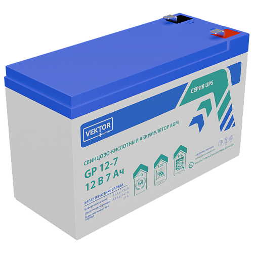 Аккумулятор Vektor Energy GP 12-7S