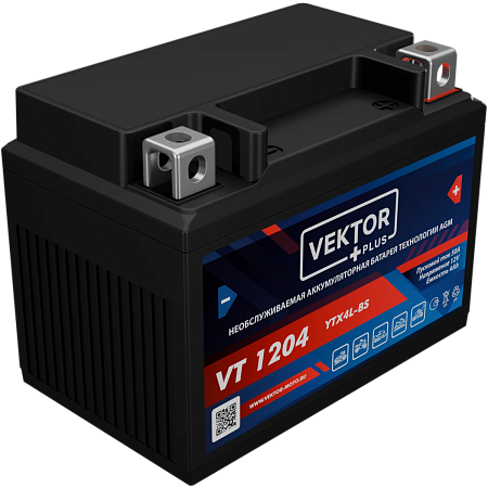 Аккумулятор Vector Plus VT 1204
