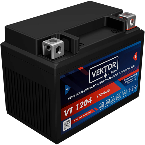 Аккумулятор Vector Plus VT 1204