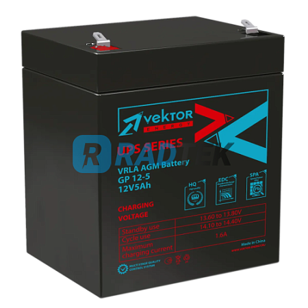 Аккумулятор Vektor Energy GP 12-5S