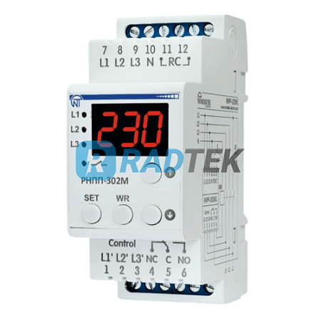 РНПП-302М реле универсальное трехфазное