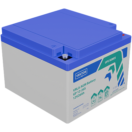 Аккумулятор Vektor Energy GP 12-26S