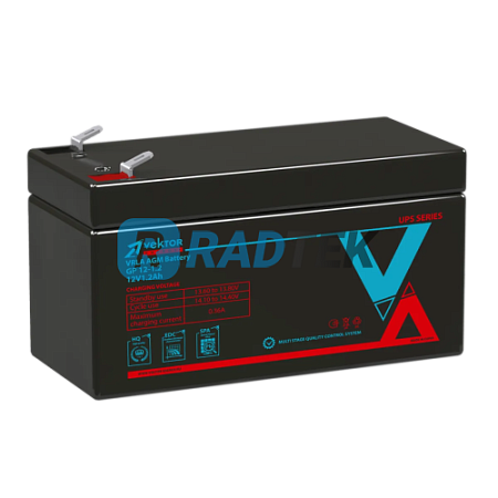 Аккумулятор Vektor Energy GP 12-1,2