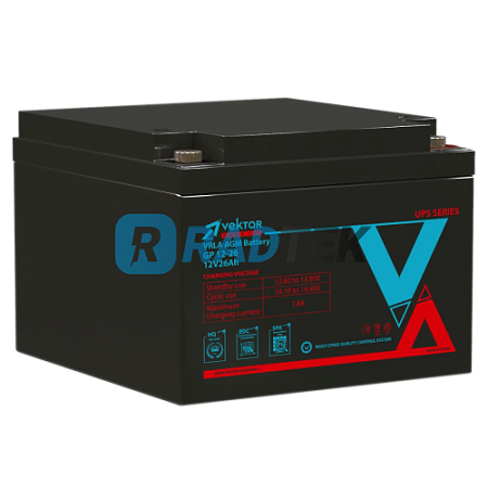 Аккумулятор Vektor Energy GP 12-26S