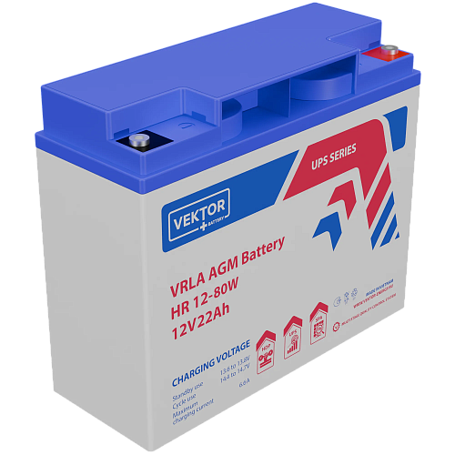 Аккумулятор VEKTOR ENERGY HR 12-80W