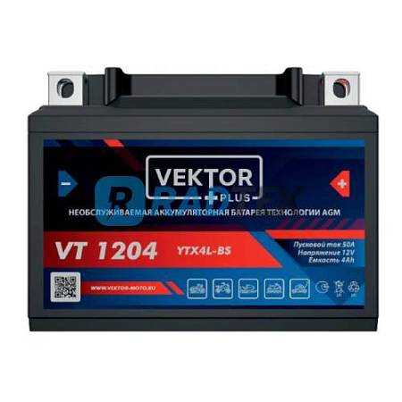 Аккумулятор VEKTOR VT 1204