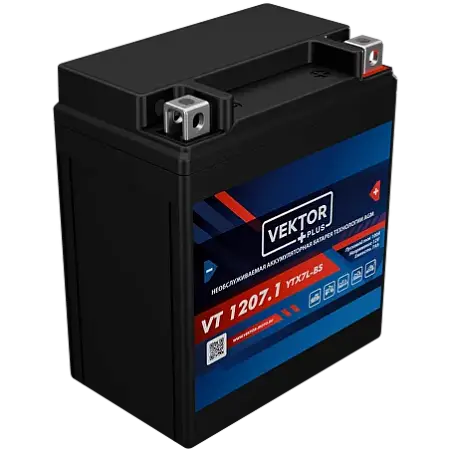 Аккумулятор Vector Plus VT 1207.1